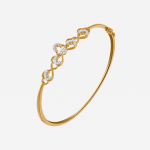 Aishwarya Diamond Bracelet Gold