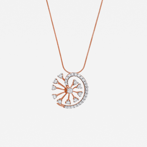 ERYX DIAMOND PENDANT RoseGold