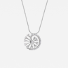 ERYX DIAMOND PENDANT Silver