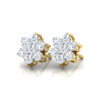 Classic Seven-Stone Diamond Studs