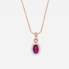 LIYANA JEWEL SINGLE RoseGold